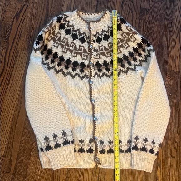 Vintage Hilda Ltd Icelandic Lopeyasa Wool Sweater Men’s XL - Picture 5 of 13